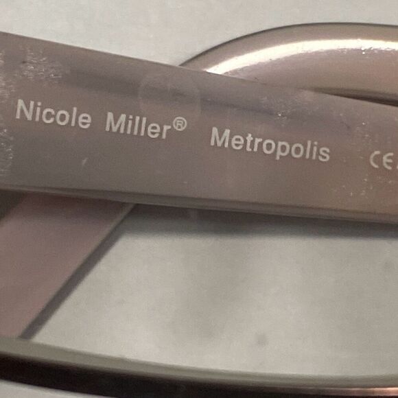 Nicole Millere Metropolis Eyeglass Ginger Rose 52-017-140mm - Picture 5 of 7